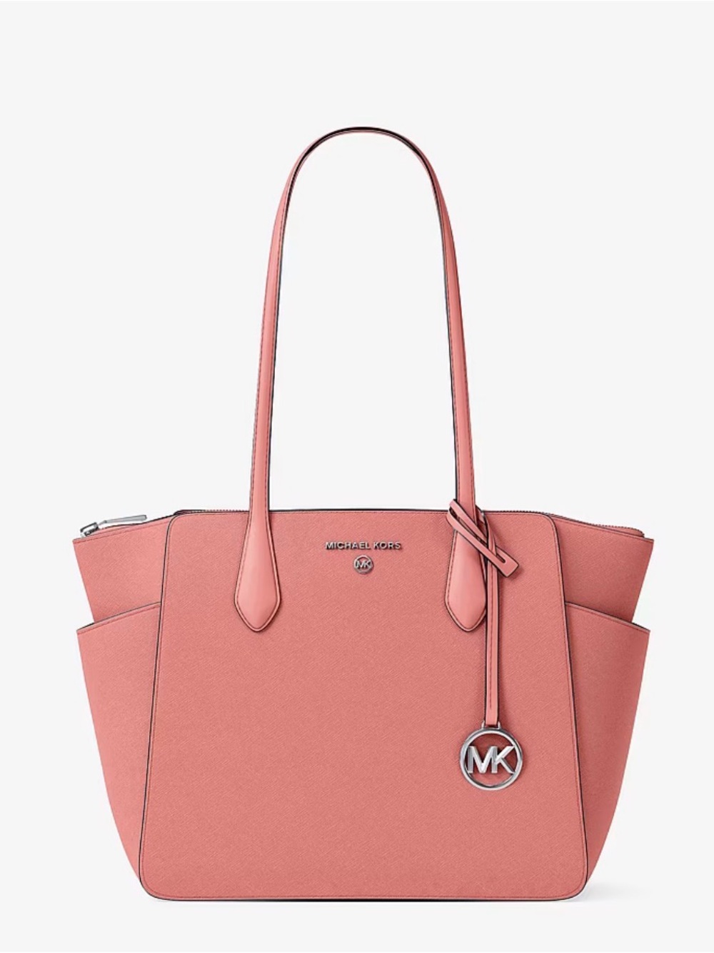 Michael Kors Dusty Rose Saffiano Leather Tote